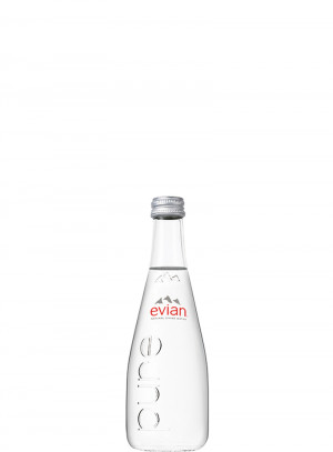 Transparent PET 1L Evian Water Bottle, Packaging Type: Bottles at