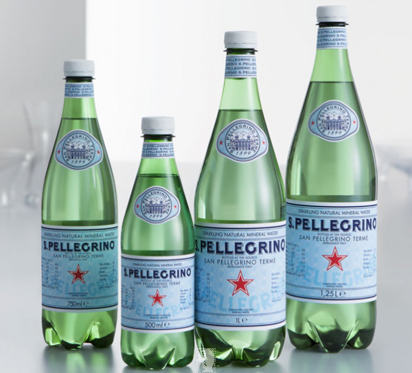 San Pellegrino Italian Natural Sparkling Mineral Water 12ct 1L Glass B –  Executive Beverage - Mobile Bartenders & Waiters, Bar Rentals