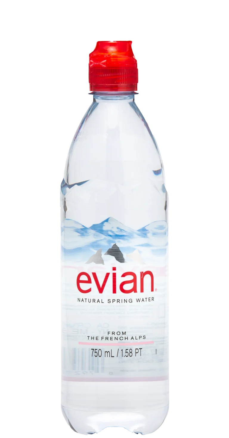 Evian 750mL Still Sport Cap